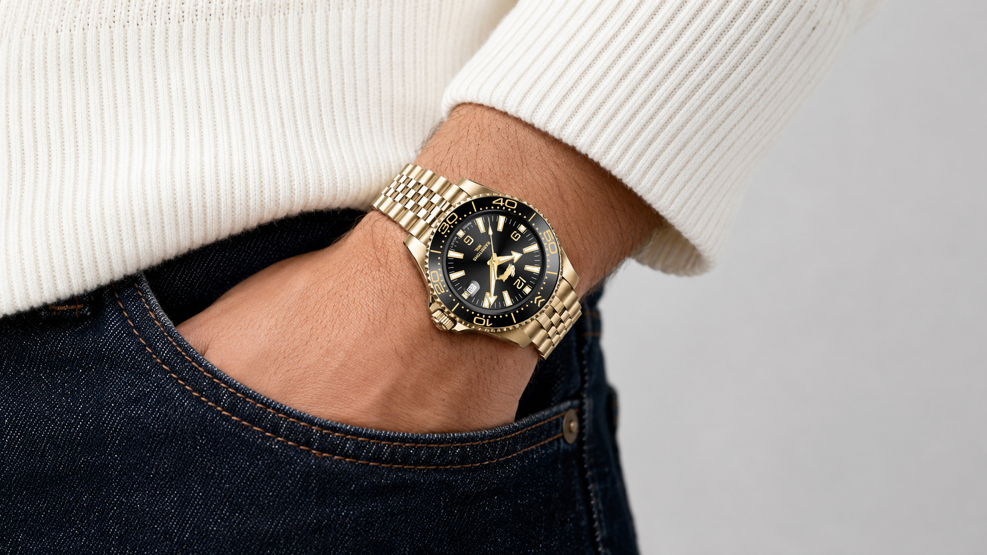 Clubmaster Victory timepiece lifestyle photography