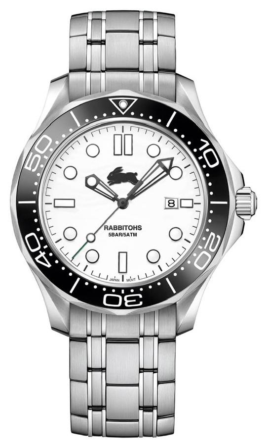 Gold Coast Titans MatchTimer Away Series — official NRL timepiece by Nathan Jewellers