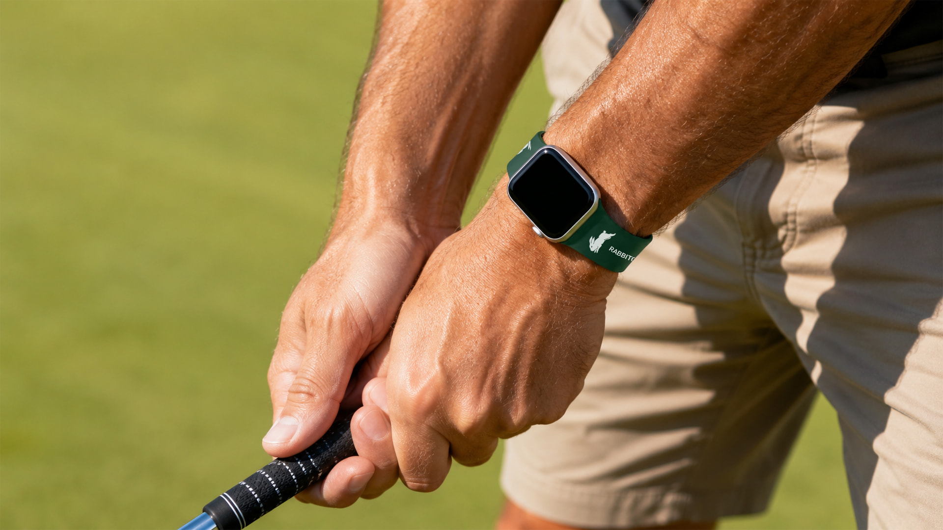 South Sydney Rabbitohs Series 1 Team Watch Band on the golf course