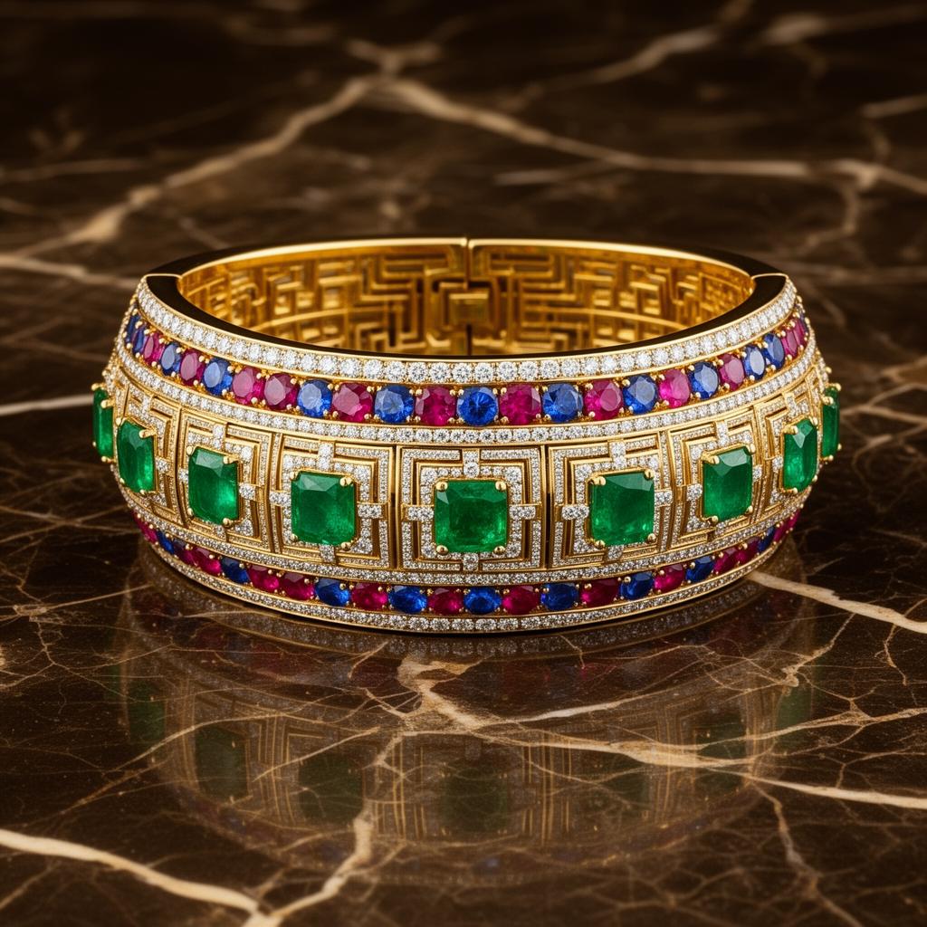 Le Jardin Éternel — Heritage Bangle