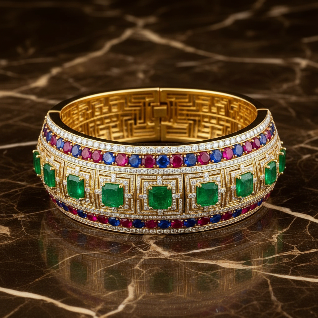 Rêve Doré bangle angle 3