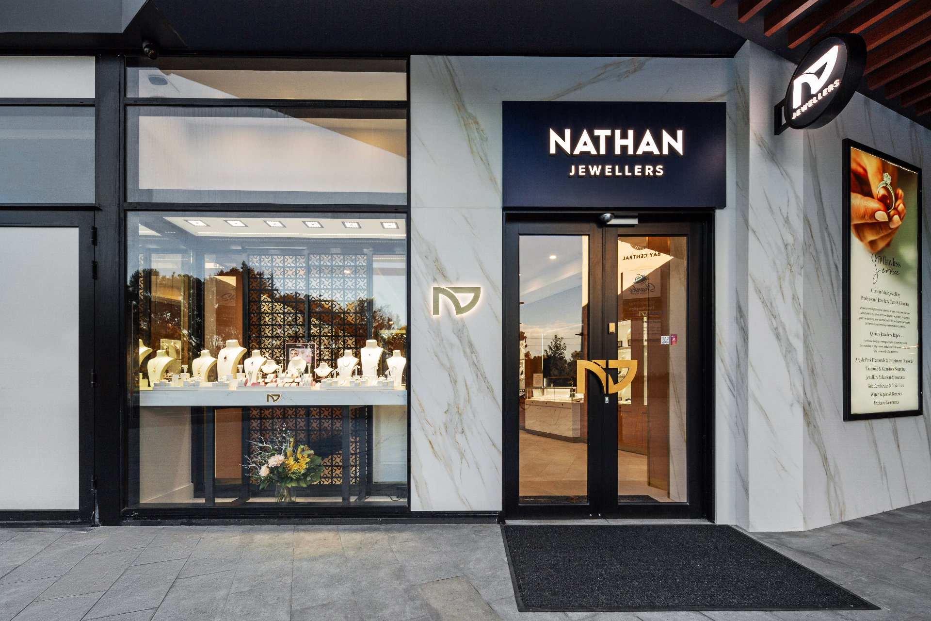 Store exterior view